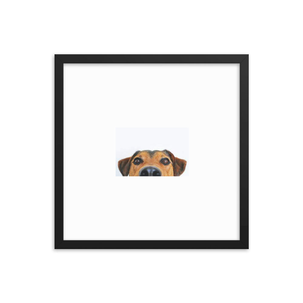 Custom Puppy Framed poster - Worldwide Exotic Styles