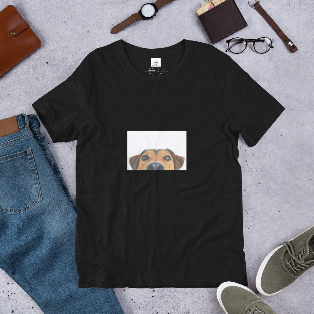 Custom Puppy Photo Unisex t-shirt - Worldwide Exotic Styles